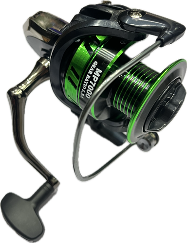 چرخ ماهیگیری yumoshi MP7000 اسپول و دسته فلز