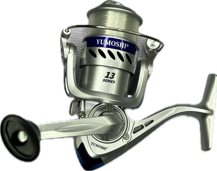 چرخ ماهیگیری yumoshi FF4000 + به همراه نخ