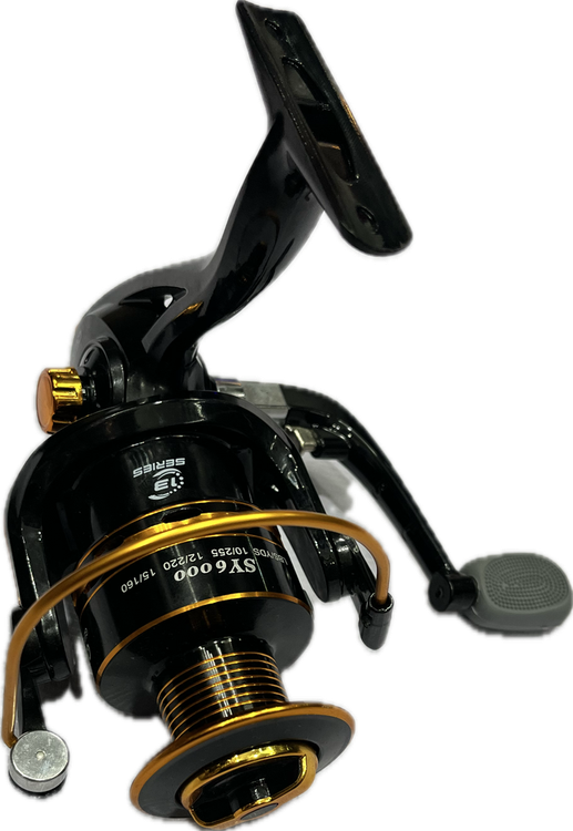 چرخ ماهیگیری qunhai SY6000 اسپول فلز/کلاچ از جلو