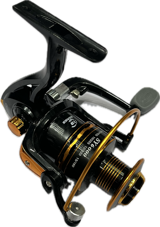 چرخ ماهیگیری qunhai SY6000 اسپول فلز/کلاچ از جلو