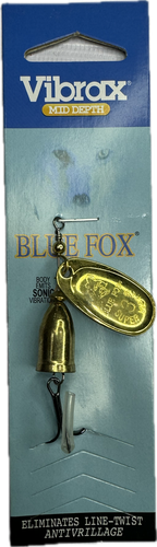 لانسه ماهیگیری پروانه blue fox رنگ طلایی