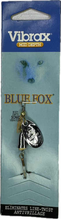 لانسه ماهیگیری پروانه blue fox رنگ نقره ای سایز 1
