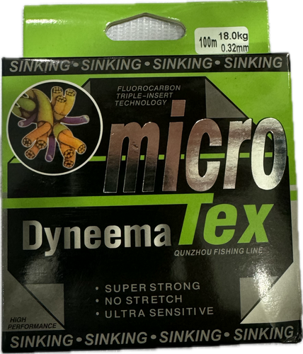نخ ماهیگیری ابریشمی micro tex 100m
