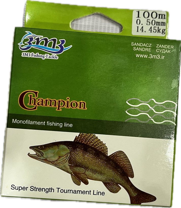 نخ ماهیگیری مونوفیلامنت CAMPION 100m سایز 0.50
