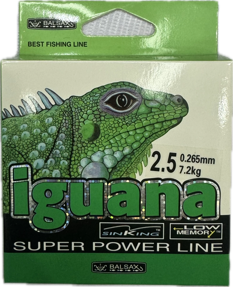 نخ ماهیگیری مونوفیلامنت IGUANA 100m سایز 0.265