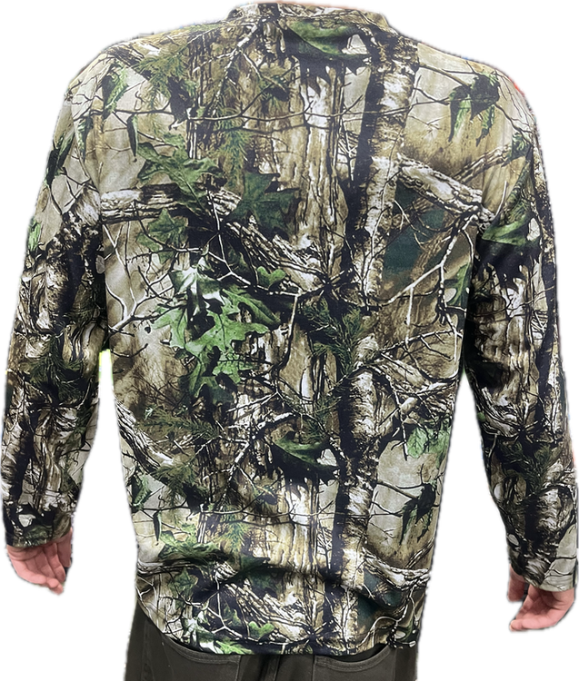 لباس آستین بلند استتار طرح شاخه و برگ