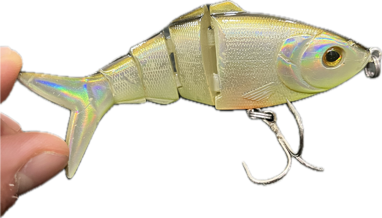 طعمه ماهیگیری لور استخوانی چند تکه 10cm