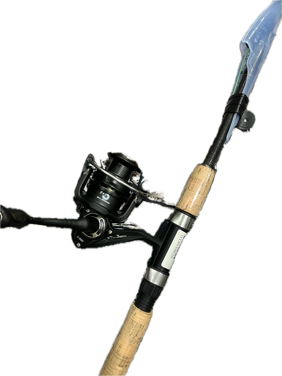 ست چوب و چرخ قزلی ماهیگیری