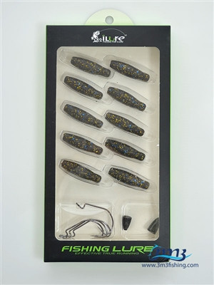 طعمه ماهیگیری کرم مصنوعی ژله ای