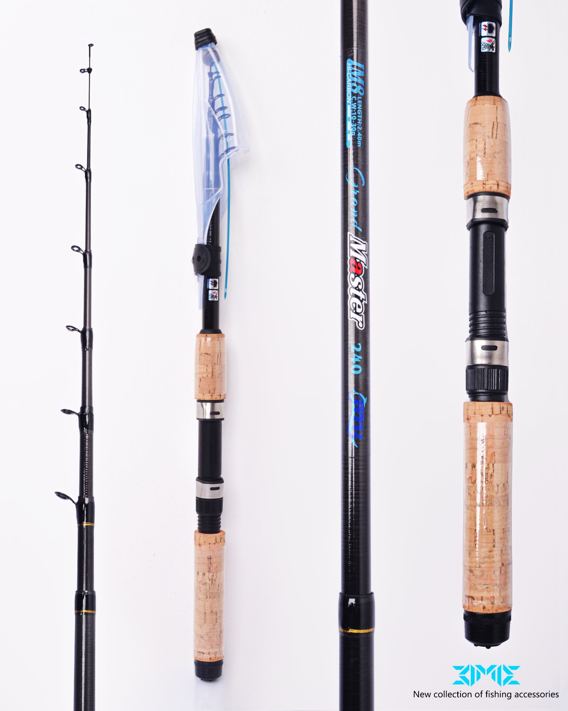 چوب ماهیگیری فول کربن TELE SPIN GRAND MASTER 2.10