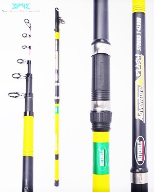 چوب ماهیگیری تلسکوپی فایبر گلاس 360 MITCHEL ADVENTURE FLASH