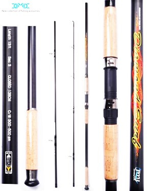 چوب ماهیگیری سه تکه فول کربن DIAMOND SURF 360