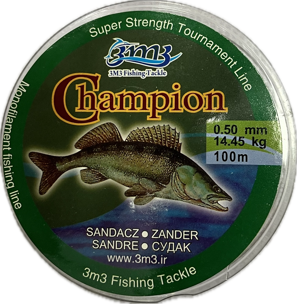 نخ ماهیگیری مونوفیلامنت CAMPION 100m سایز0.35