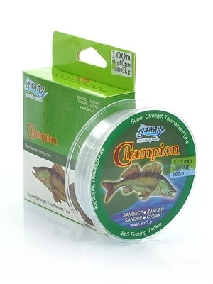 نخ ماهیگیری مونوفیلامنت CAMPION 100m سایز0.40