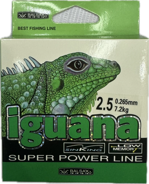 نخ ماهیگیری مونوفیلامنت IGUANA 100m سایز 0.305