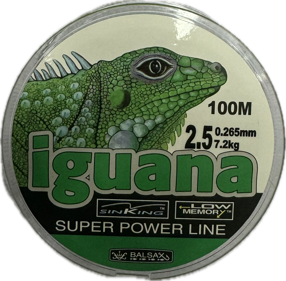 نخ ماهیگیری مونوفیلامنت IGUANA 100m سایز 0.305