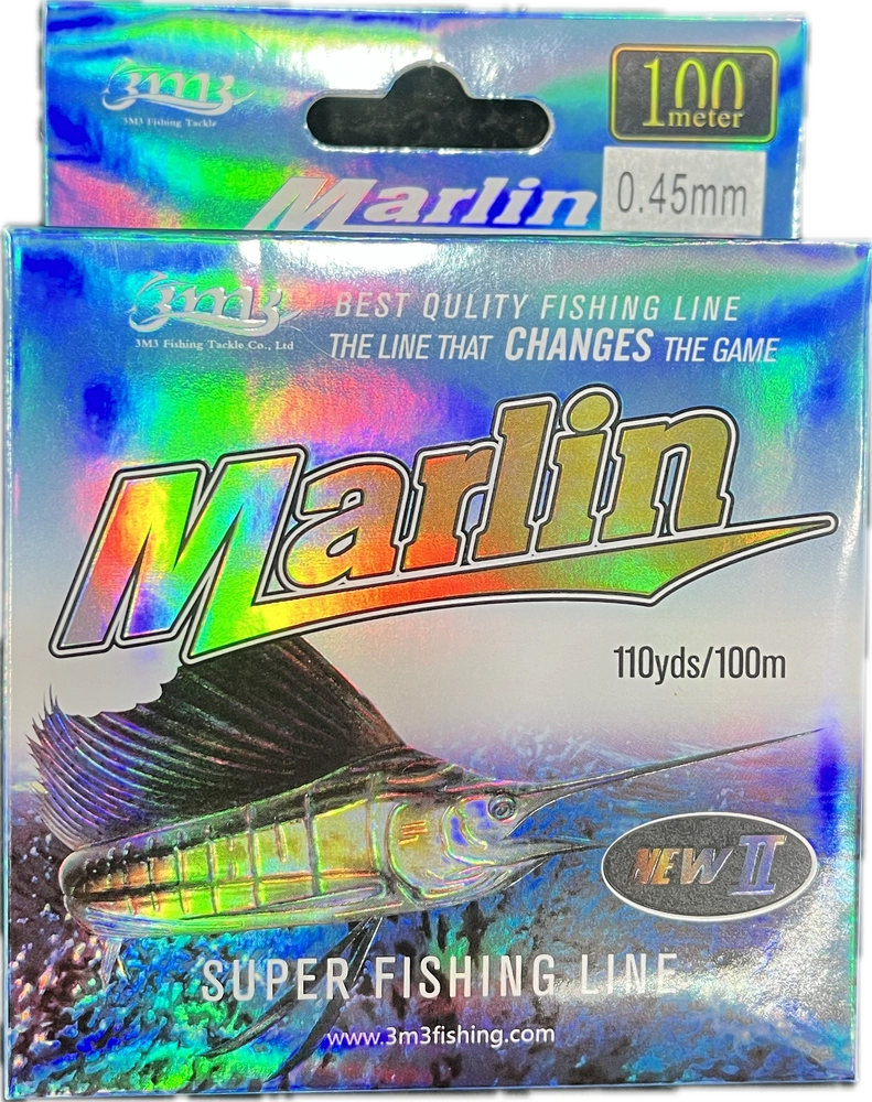 نخ ماهیگیری مونوفیلامنت Marlin 100m سایز 0.35