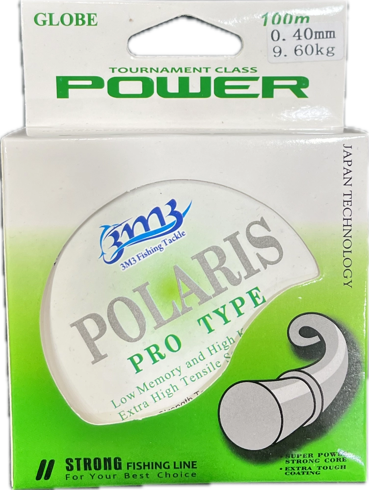 نخ ماهیگیری مونوفیلامنت POLARIS سایز 0.35