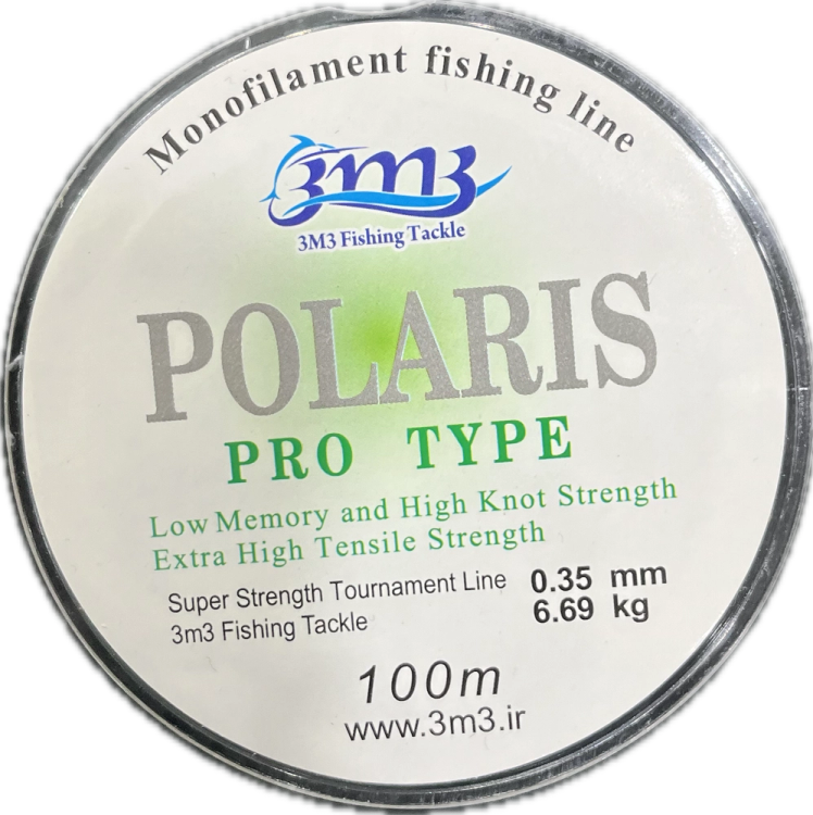 نخ ماهیگیری مونوفیلامنت POLARIS سایز 0.35