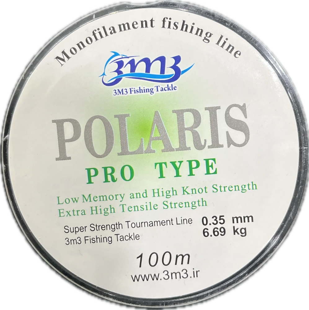 نخ ماهیگیری مونوفیلامنت POLARIS سایز 0.35