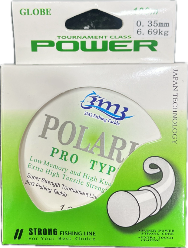 نخ ماهیگیری مونوفیلامنت POLARIS سایز 0.40