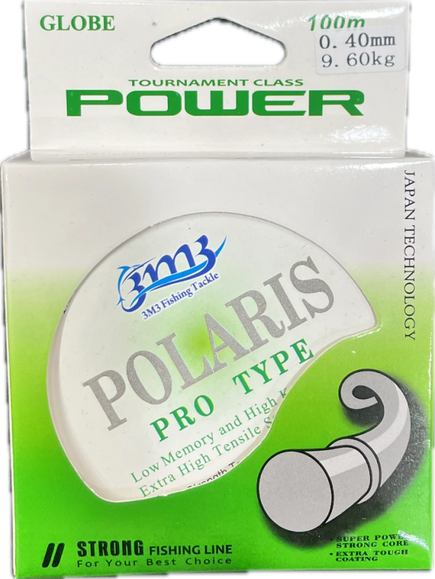 نخ ماهیگیری مونوفیلامنت POLARIS سایز 0.40