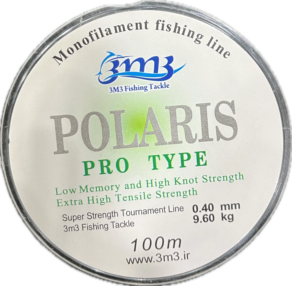 نخ ماهیگیری مونوفیلامنت POLARIS سایز 0.40
