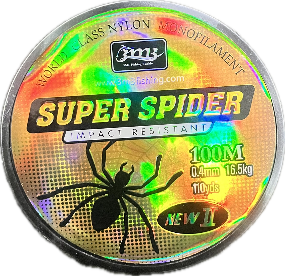 نخ ماهیگیری مونوفیلامنت super spider 100m سایز 0.40