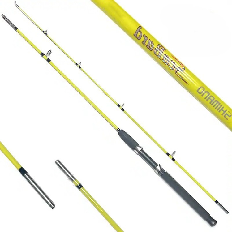 چوب ماهیگیری دو تیکه توپر 240 سانت برند SHIMANO