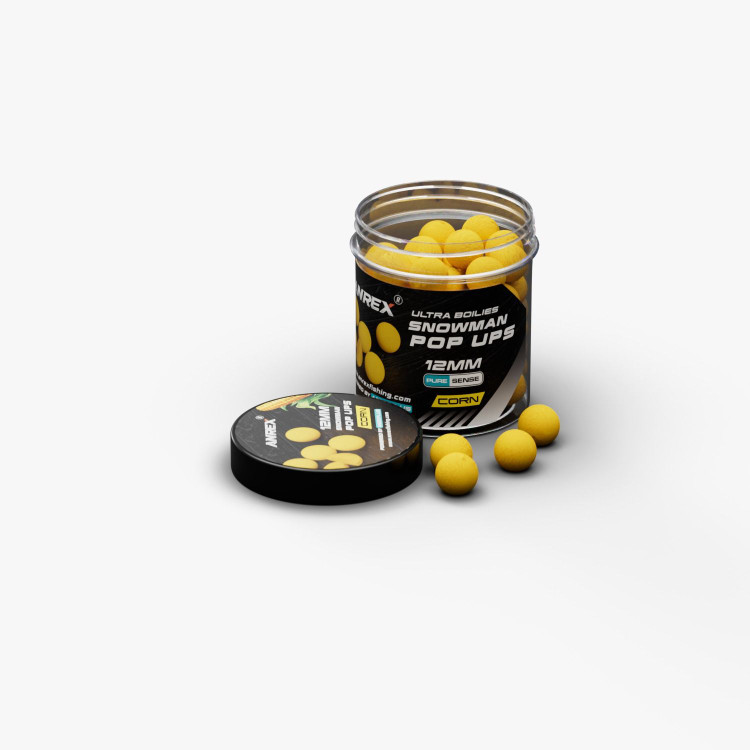 طعمه ماهیگیری بویله پاپ آپ ANREX طعم ذرت 12-14 میل