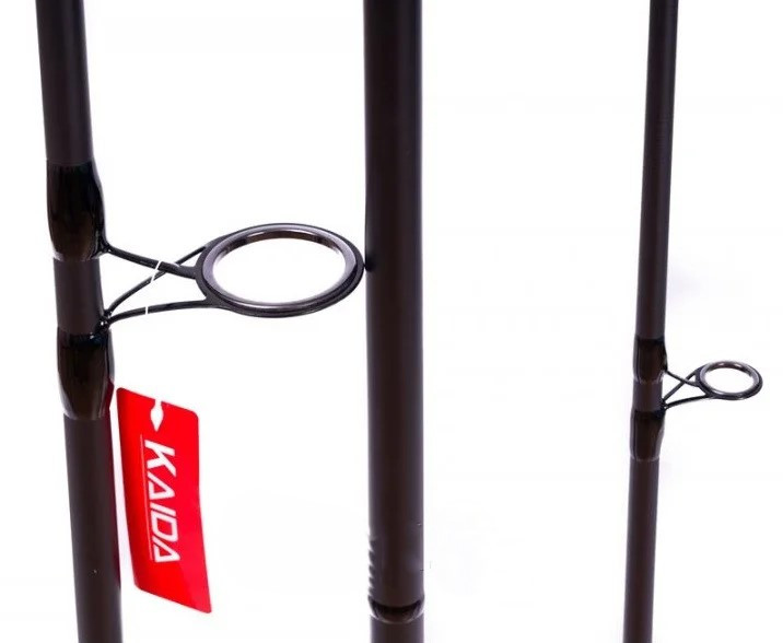 چوب ماهیگیری کارپ سه تکه حلقه 50 فول کربن KAIDA NOBLEST 3.5 lb