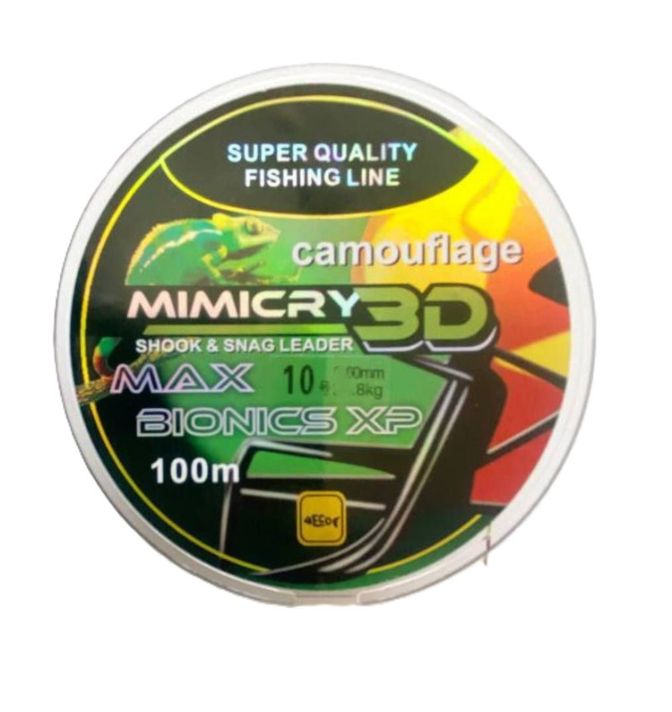 نخ مونوفیلامنت ماهیگیری استتار MIMICRY 3D 100m سایز 0.50