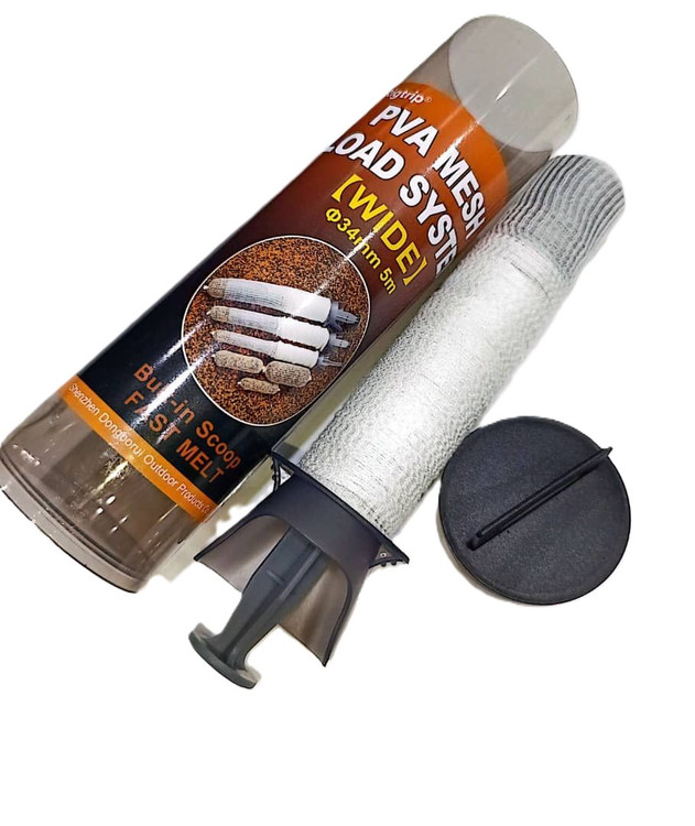 توری pva ماهیگیری بهمراه گوشت کوب و سیلندر