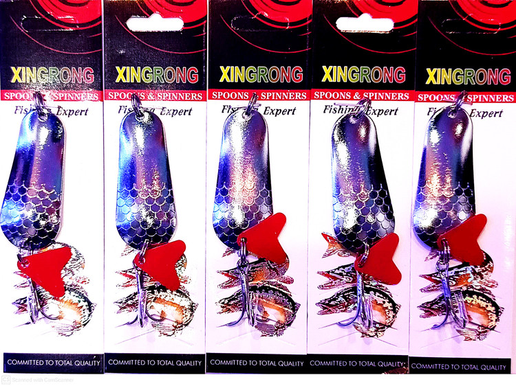 قاشقک نقره ای صید اردک ماهی