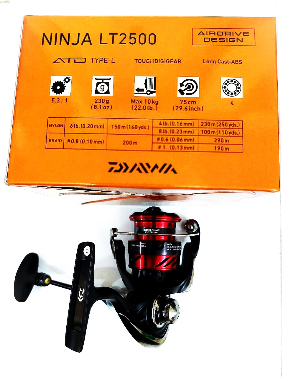 موتور ماهیگیری دایوا 2500 نینجا