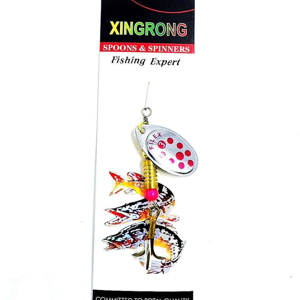 پلاک نقره ای خال قرمز