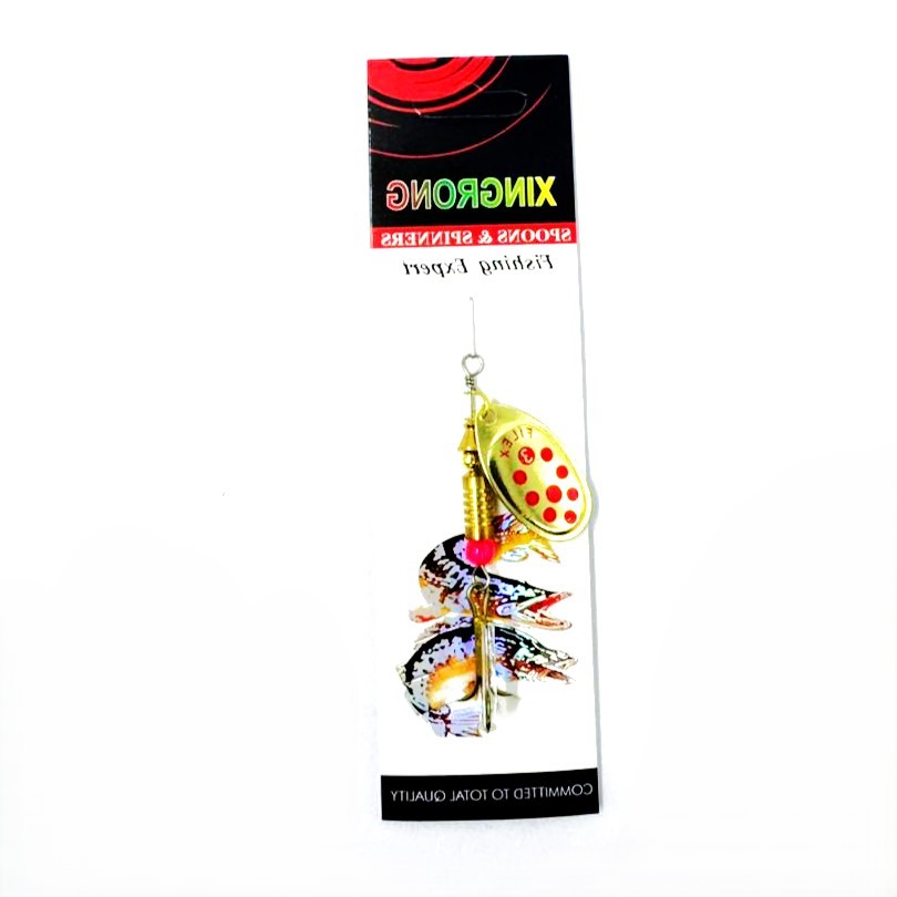 اسپینر طلایی خال قرمز