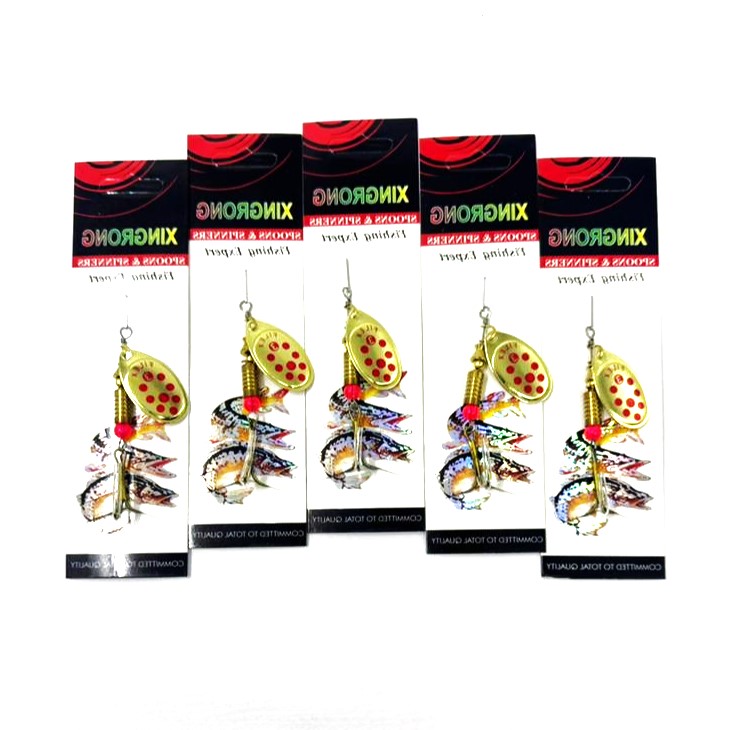 طعمه قزلی طلایی خال قرمز