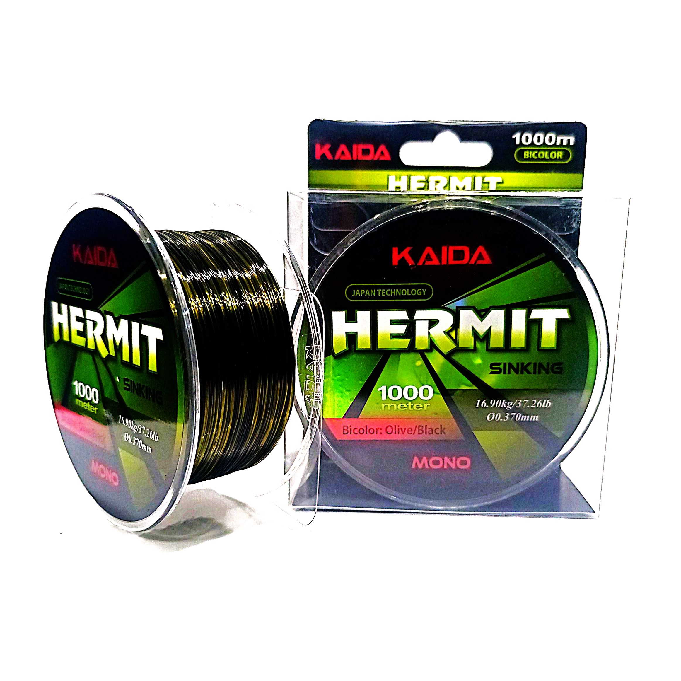 نخ ماهیگیری مونوفیلامنت کایدا KAIDA HERMIT بمتراژ 1000 متر