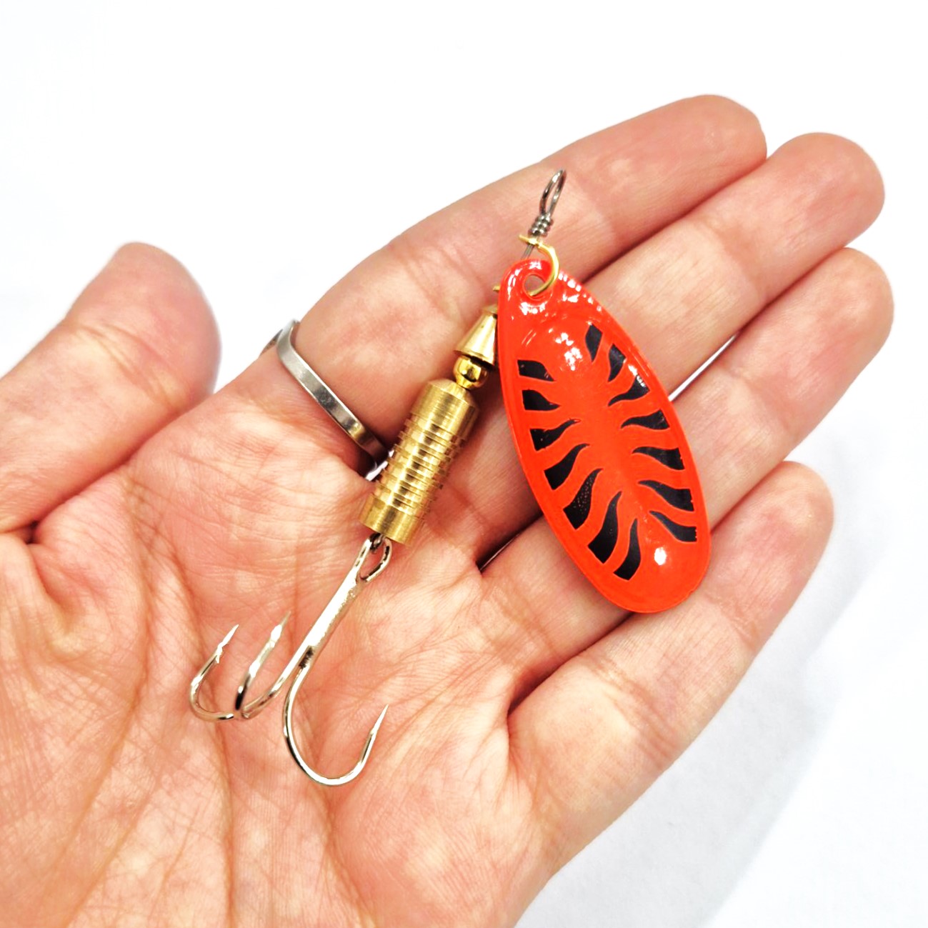 لانسه نارنجی سایز 4 ماهیگیری