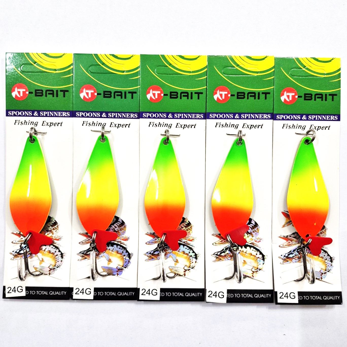 قاشقک ماهیگیری پرچمی