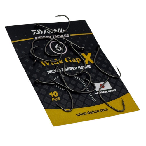 قلاب ماهیگیری برند دایوا DAIWA سایز 6 بسته 10 عددی