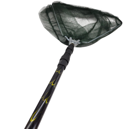چاک ماهیگیری مثلثی تلسکوپی تاشو دهانه 40cm