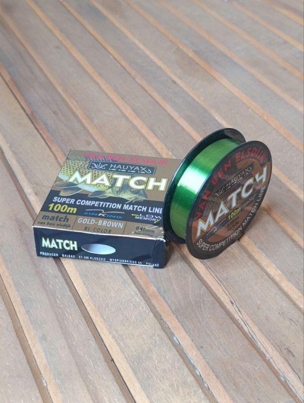 نخ ماهیگیری مونوفیلامنت MATCH 100m سایز 0.40