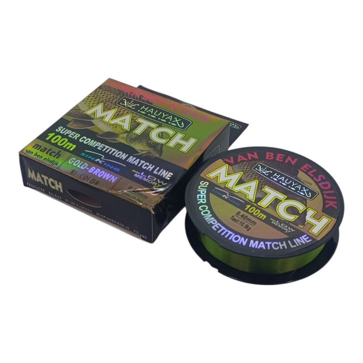 نخ ماهیگیری مونوفیلامنت MATCH 100m سایز 0.40