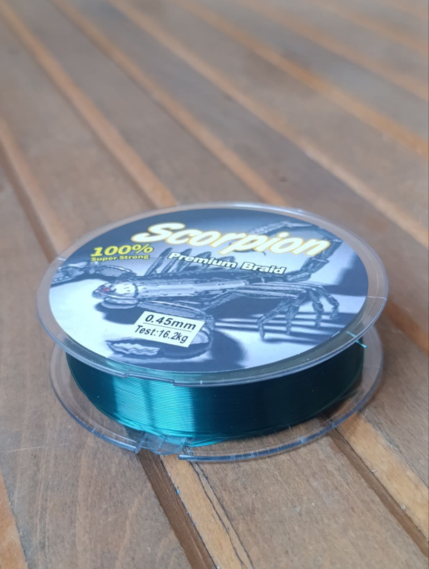 نخ ماهیگیری مونوفیلامنت SCORPION متراژ 100 سایز 0.45
