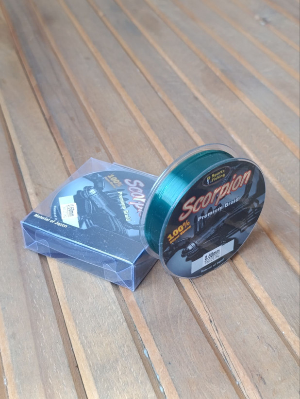 نخ ماهیگیری مونوفیلامنت SCORPION متراژ 100 سایز 0.60