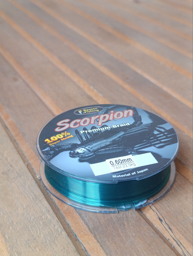 نخ ماهیگیری مونوفیلامنت SCORPION متراژ 100 سایز 0.60