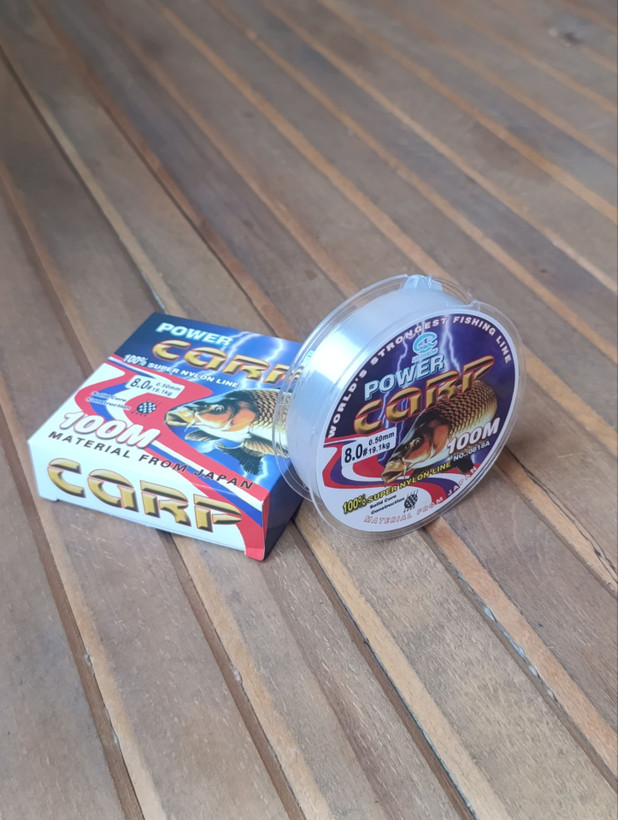 نخ ماهیگیری مونوفیلامنت CARP متراژ 100 سایز 0.50