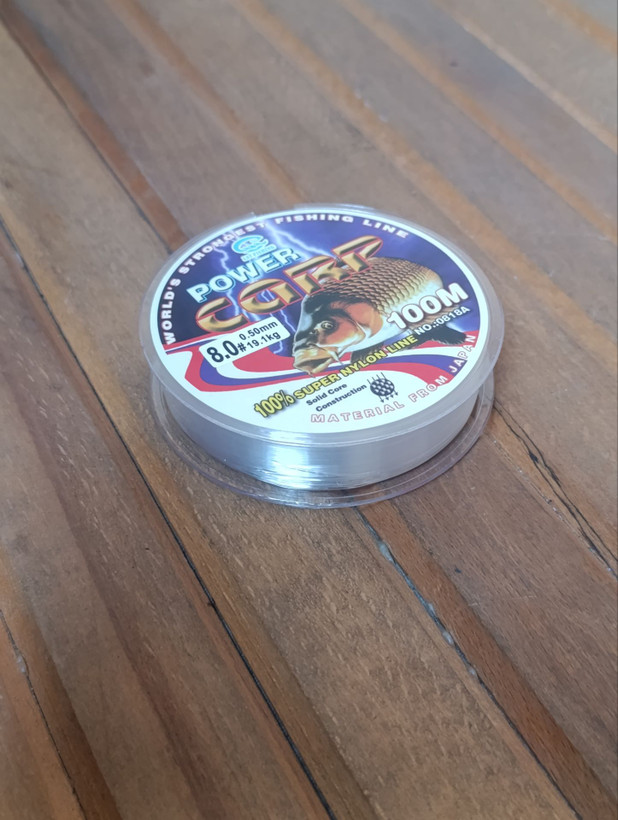 نخ ماهیگیری مونوفیلامنت CARP متراژ 100 سایز 0.50